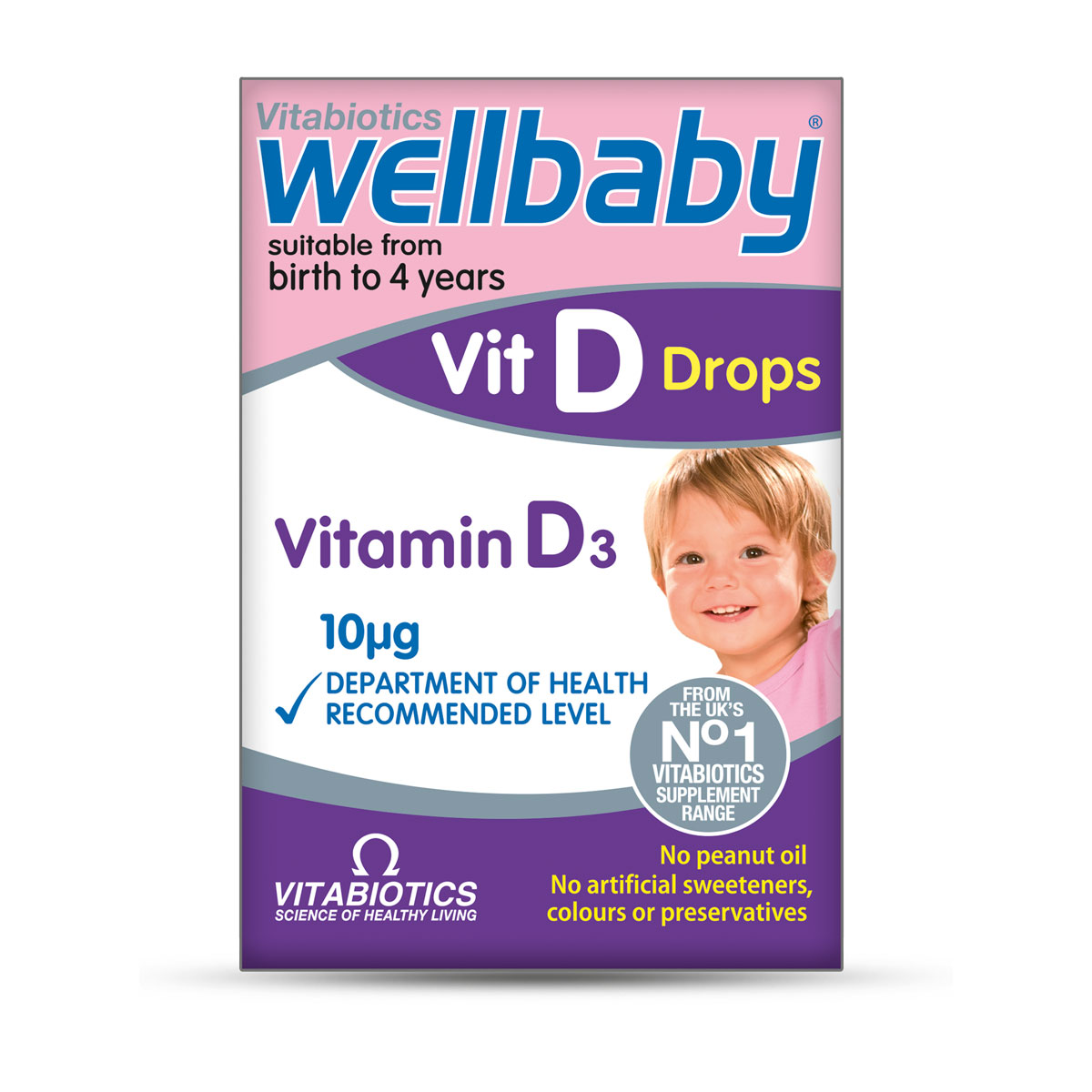 Wellbaby Vitamin D3 u kapima